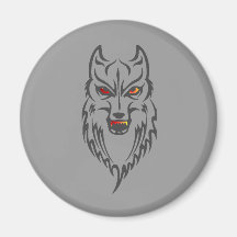 Werewolf Magnet För Kylskåp