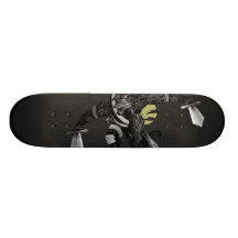 Werewolfen stiger ombord skateboards