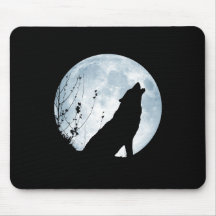 Werewolffullmåne Mousepad Musmatta