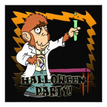 Werewolfhalloween festinbjudan