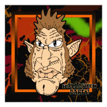 Werewolfhalloween festinbjudan