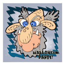 Werewolfhalloween festinbjudan