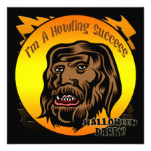 Werewolfhalloween festinbjudan