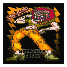 Werewolfhalloween festinbjudan