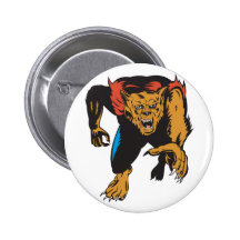 Werewolfmonster Knappar Med Nål