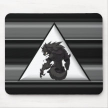 Werewolfprideflagga Musmattor