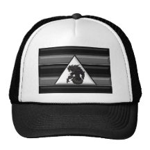 Werewolfprideflagga Trucker Kepsar