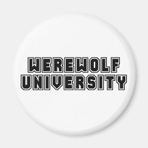 Werewolfuniversiteten Kylskåps Magneter