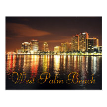 West Palm Beach Florida, USA Vykort