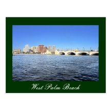 West Palm Beach Florida, USA Vykort