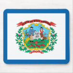 West Virginia flagga Mousepad Musmatta