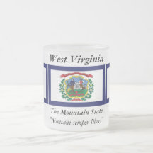 West Virginia statlig flagga Kaffe Mugg