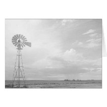Western Kansas Windmillsserie Kort