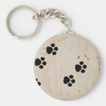 Westie hundtass avtryck nyckel ring
