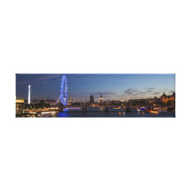 Westminster horisont sträckta kanvas tryck