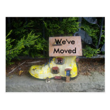 We'veMoved Vykort