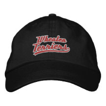 Wheaten Terrier för lag Broderade Baseball Kepsar