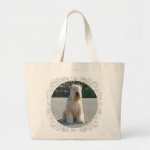 Wheaten Terrier Tote Bags