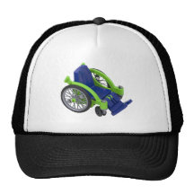 Wheelchair013110 Baseball Hat