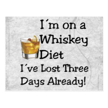 Whiskey bantar vykort