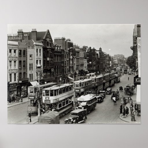 Whitechapel kickgata, London, c.1930 Posters