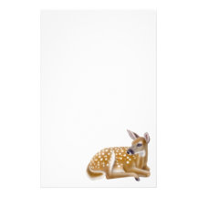 Whitetailhjort lismar brevpapper