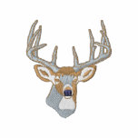 Whitetailhjortar Broderade Jackor