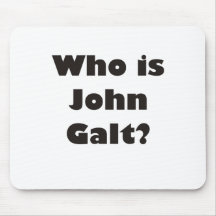 Who is John Galt? Mouse Pad