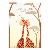 Wild Love Save the Date inbjudningar