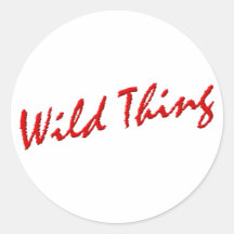 Wild Thing Sticker