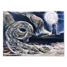 William Blake älskareWhirlwindtrycket Fotografiskt Tryck