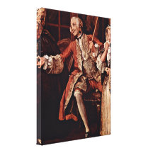 William Hogarth - besök till snattret specificerar Kanvasdukar Med Gallerikvalitet