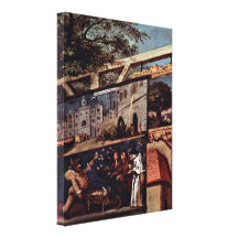 William Hogarth - bröllopbanketten Kanvasduk Med Gallerikvalitet