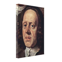William Hogarth - tjänare av målare specificerar Kanvasduk Med Gallerikvalitet