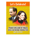 William & Kate kungliga bröllopinbjudningar