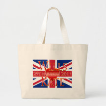 Wills & Kate Tote Bags