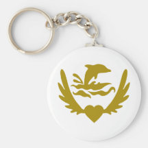 Winged-Heart-Dolphin.png Nyckel Ring