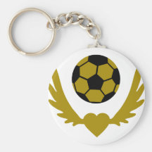 Winged-Heart-Football-2.png Nyckelring