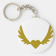 Winged-Heart.png Nyckel Ring