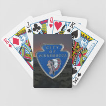 Winnemucca Nevada som leker kort Spelkort