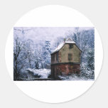 Winter Runder Sticker