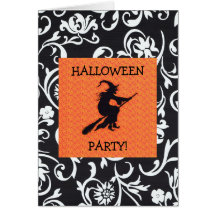 WITCHY-HALLOWEEN FEST HÄLSNINGSKORT