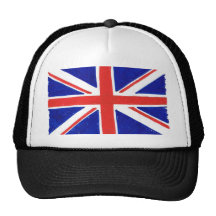 WJ UK flag Baseball Cap