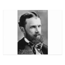 Wm kloka James "/förbiser" vishetcitationsteckengå Vykort