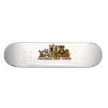 (WO) BEMANNAR BÄSTA VÄNSKRIDSKON STIGER OMBORD ANPASSNINGSBARA SKATEBOARD