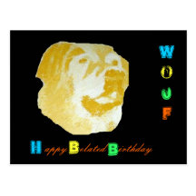 Woof Vykort