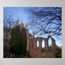 Worcester domkyrkavinkel print