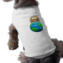 worlds.greatest.dad hund t-shirts