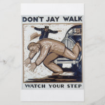 WPA - Jaywalk Flyg Blad