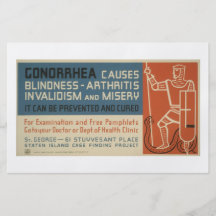 WPA - Vård- Flygblad Designs